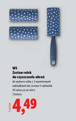 W5 Zestaw rolek do czyszczenia ubrań