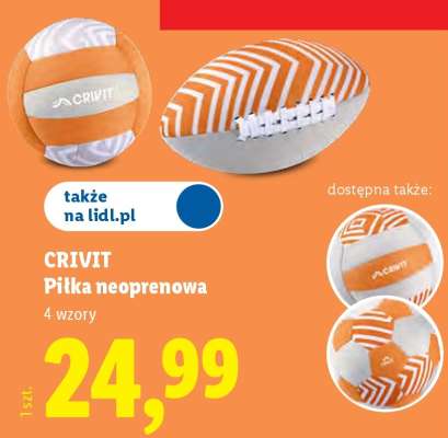CRIVIT Piłka neoprenowa