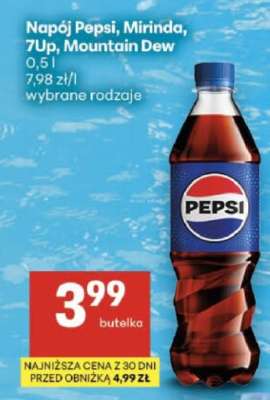 Napój Pepsi, Mirinda, 7UP, Mountain Dew