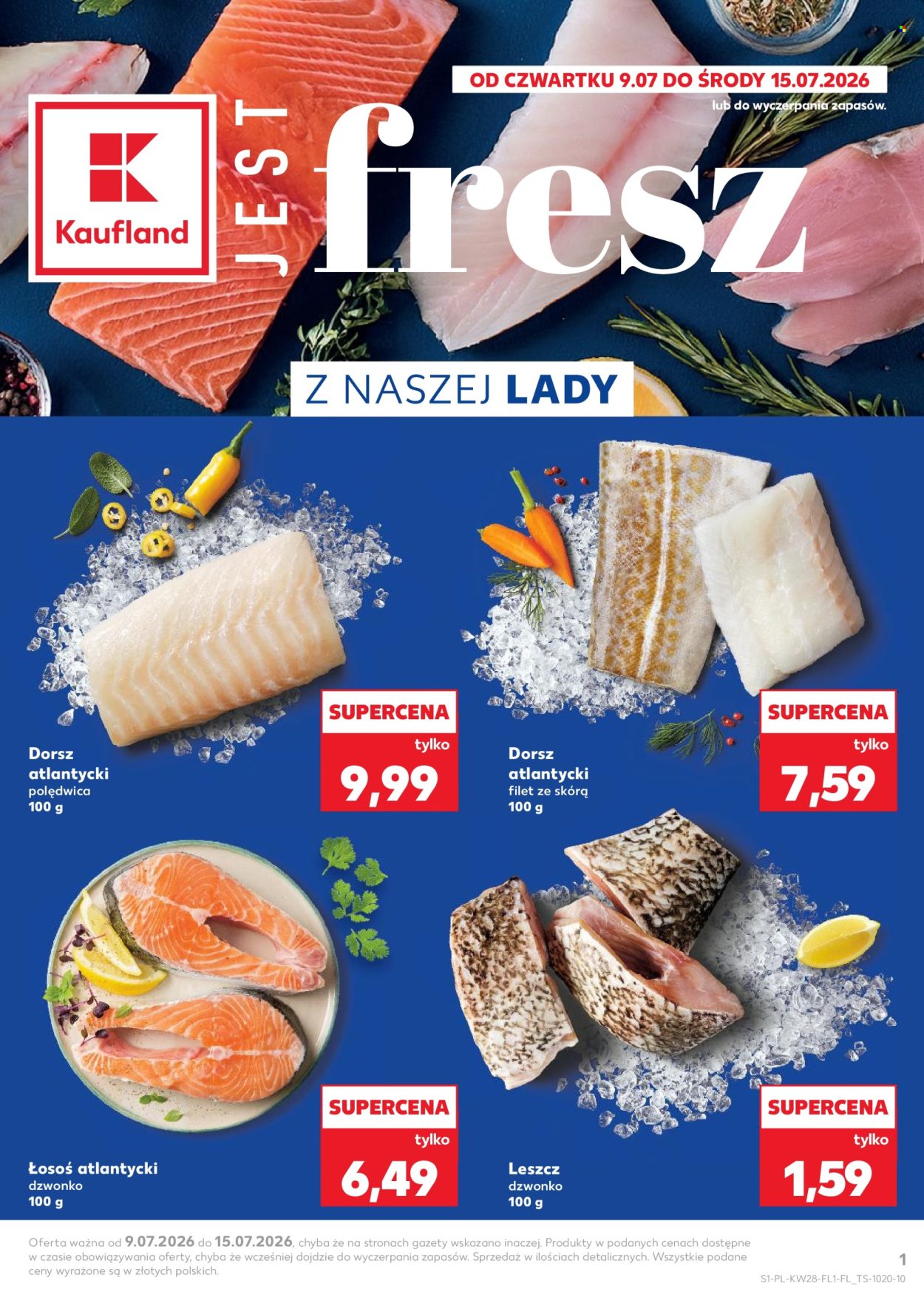 Gazetka Kaufland - 9.07.2026 - 15.07.2026. Strona 1