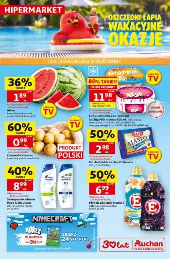 Gazetka Auchan - 9.07.2026 - 15.07.2026.