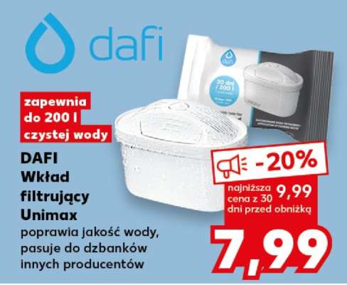 DAFI Wkład filtrujący Unimax