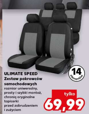 ULTIMATE SPEED Zestaw pokrowców samochodowych