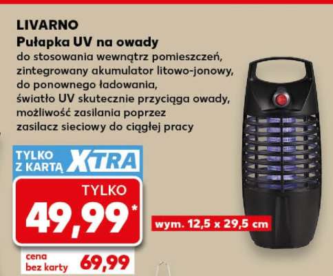 LIVARNO Pułapka UV na owady