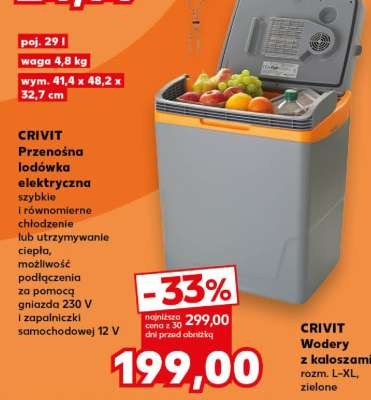 CRIVIT Przenośna lodówka elektryczna