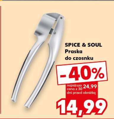 SPICE & SOUL Praska do czosnku