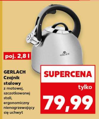 GERLACH Czajnik stalowy
