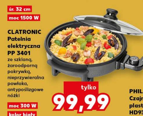 CLATRONIC Patelnia elektryczna PP 3401