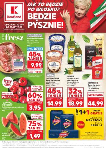 Gazetka Kaufland - 9.07.2026 - 15.07.2026.