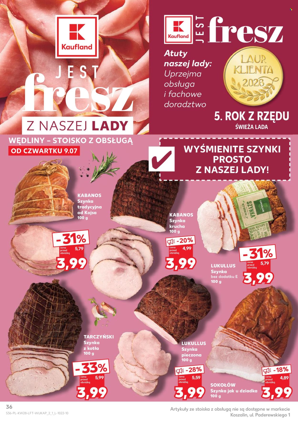 Gazetka Kaufland - 9.07.2026 - 15.07.2026. Strona 36
