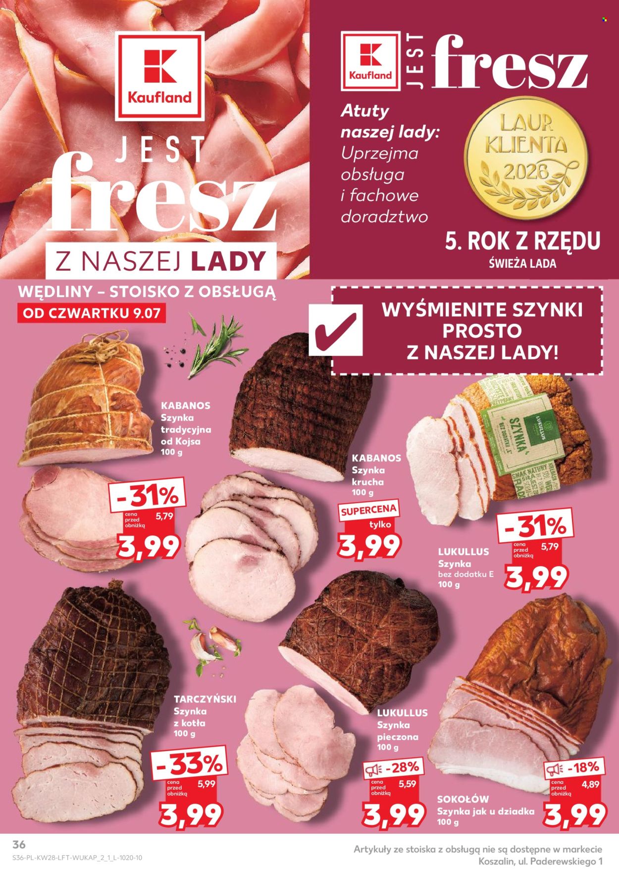 Gazetka Kaufland - 9.07.2026 - 15.07.2026. Strona 36