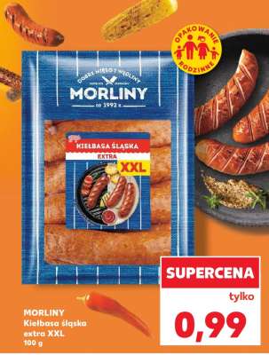 MORLINY Kiełbasa śląska extra XXL