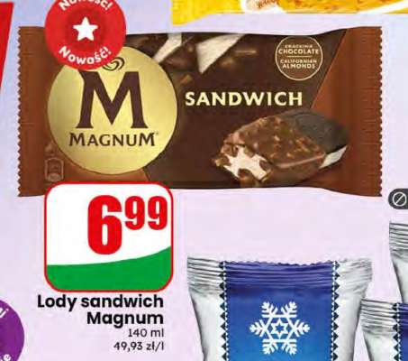 Lody sandwich Magnum