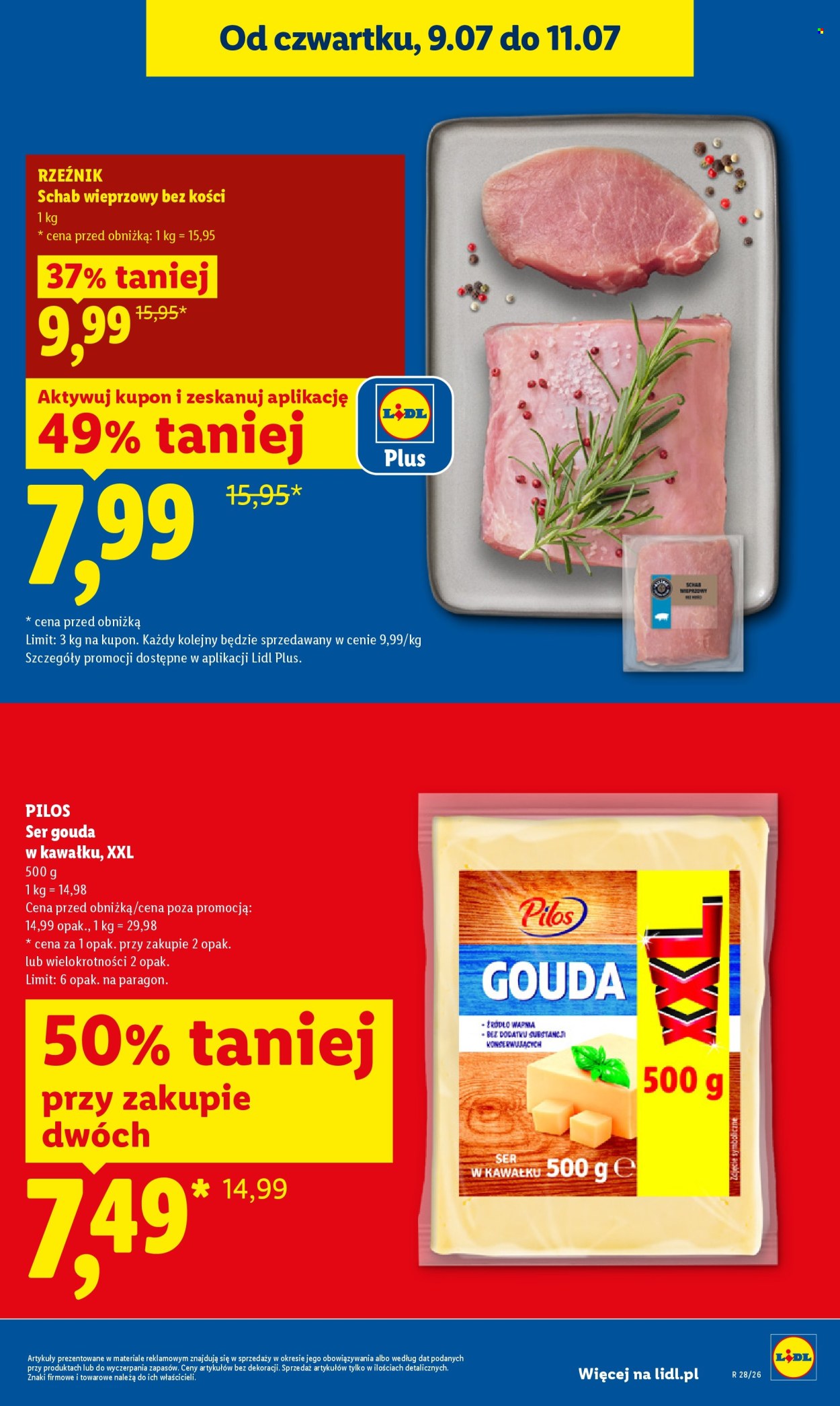 Leták Lidl - 9.7.2026 - 11.7.2026. Strana 7