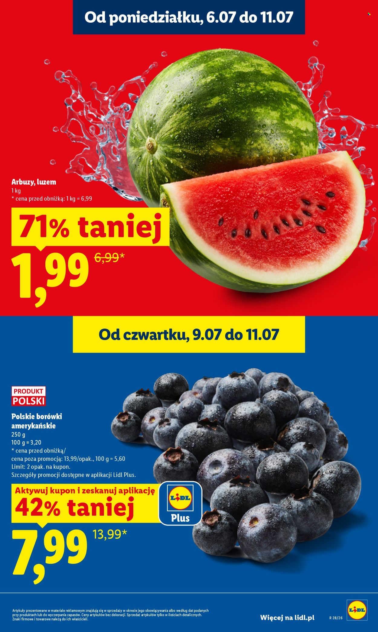 Leták Lidl - 9.7.2026 - 11.7.2026. Strana 13