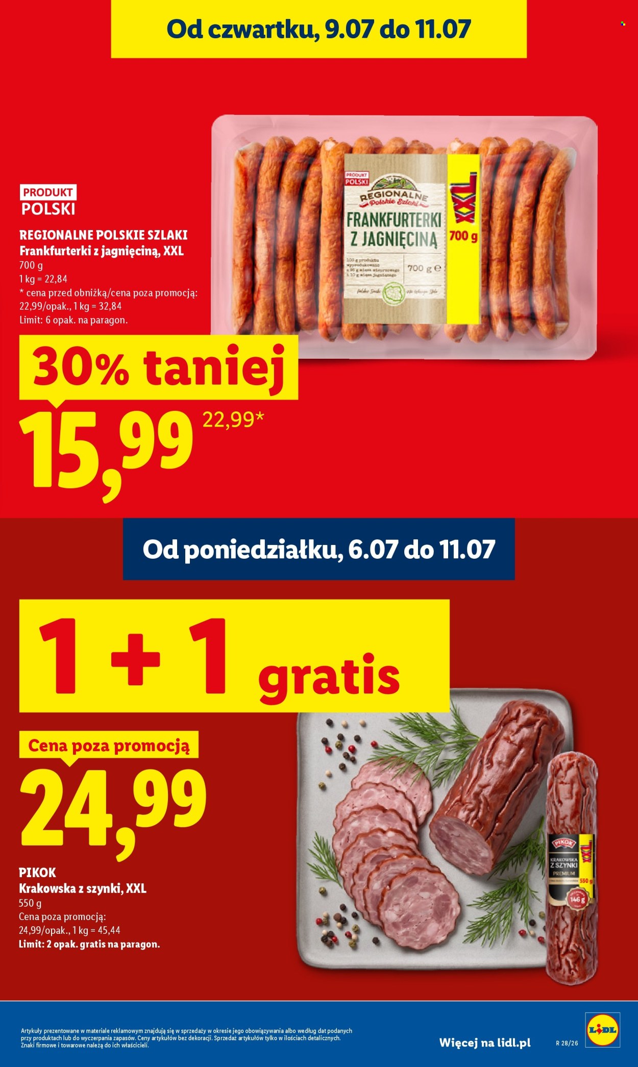 Leták Lidl - 9.7.2026 - 11.7.2026. Strana 15