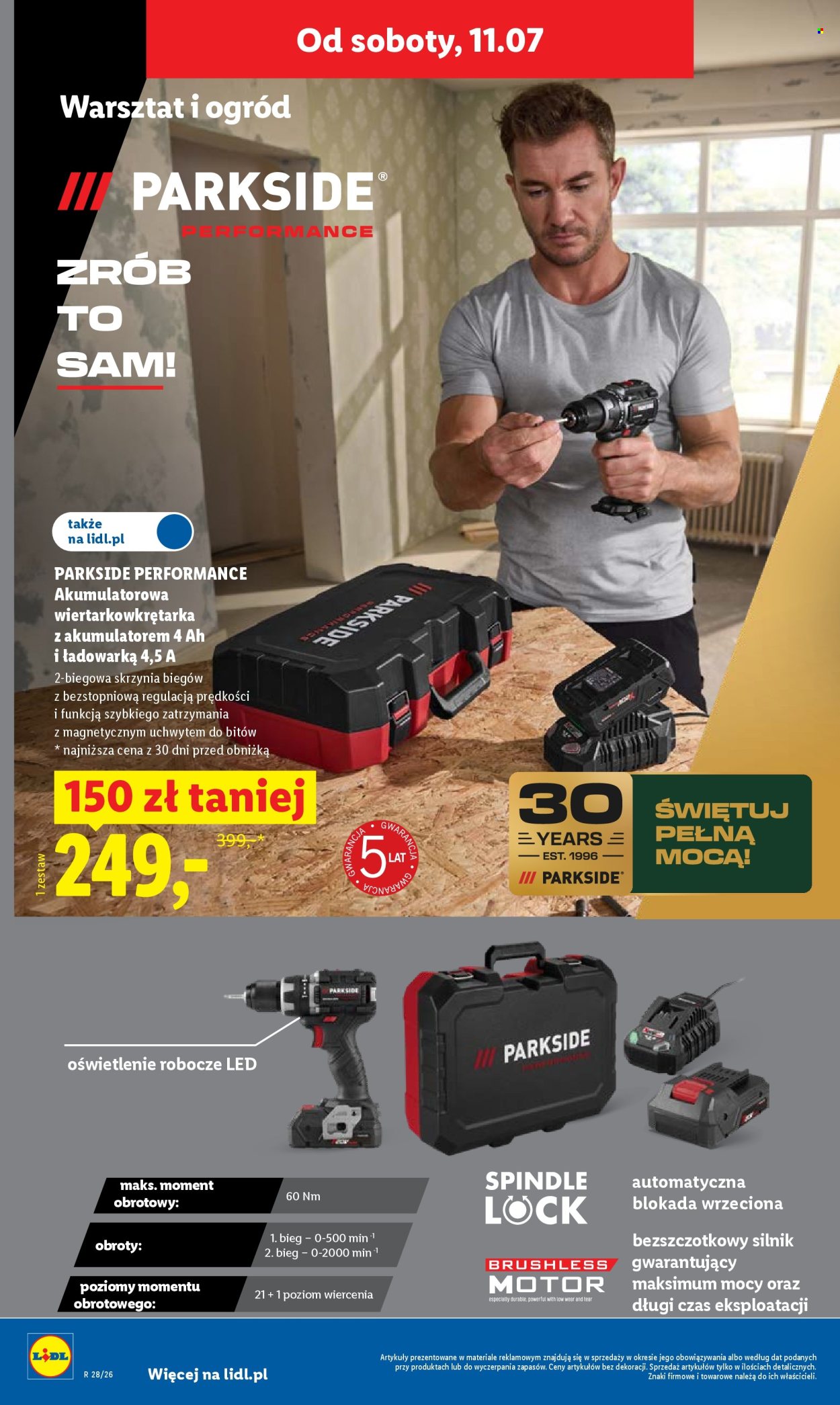 Leták Lidl - 9.7.2026 - 11.7.2026. Strana 40