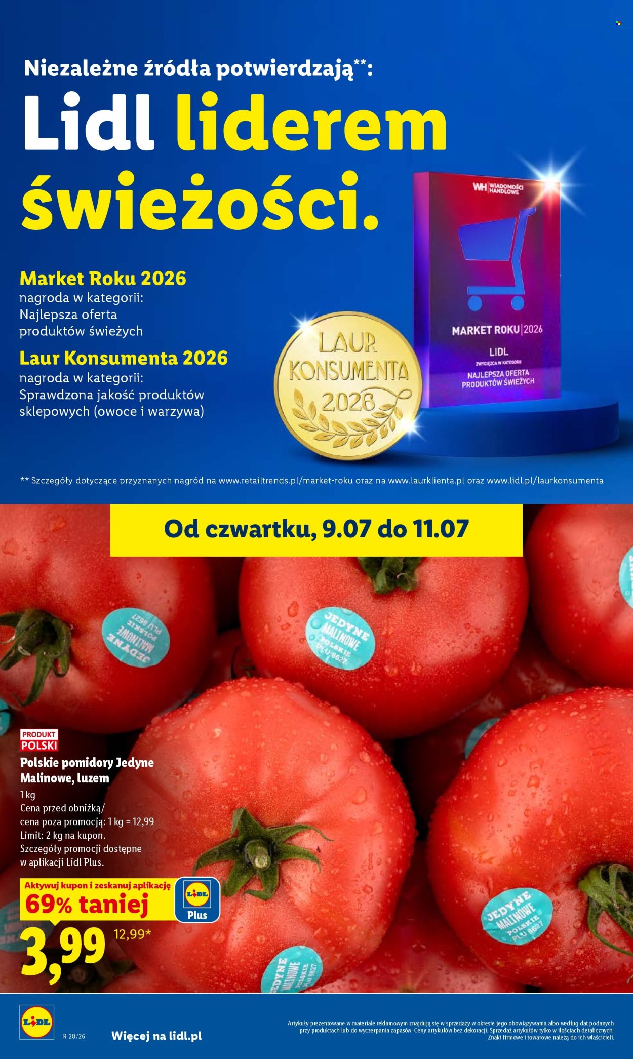 Leták Lidl - 9.7.2026 - 11.7.2026. Strana 42