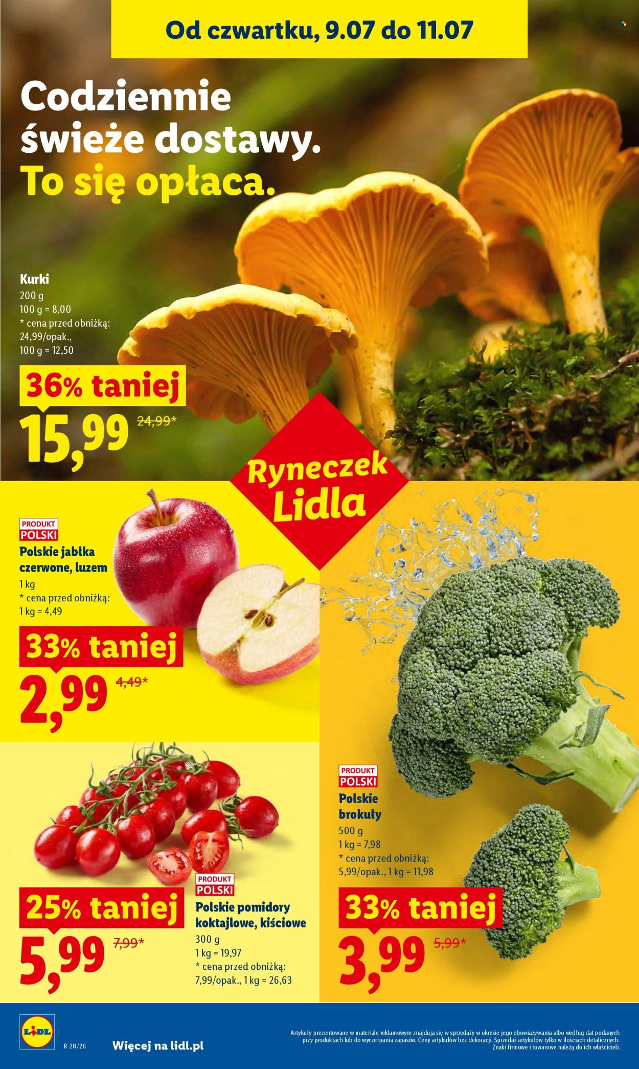 Leták Lidl - 9.7.2026 - 11.7.2026. Strana 44