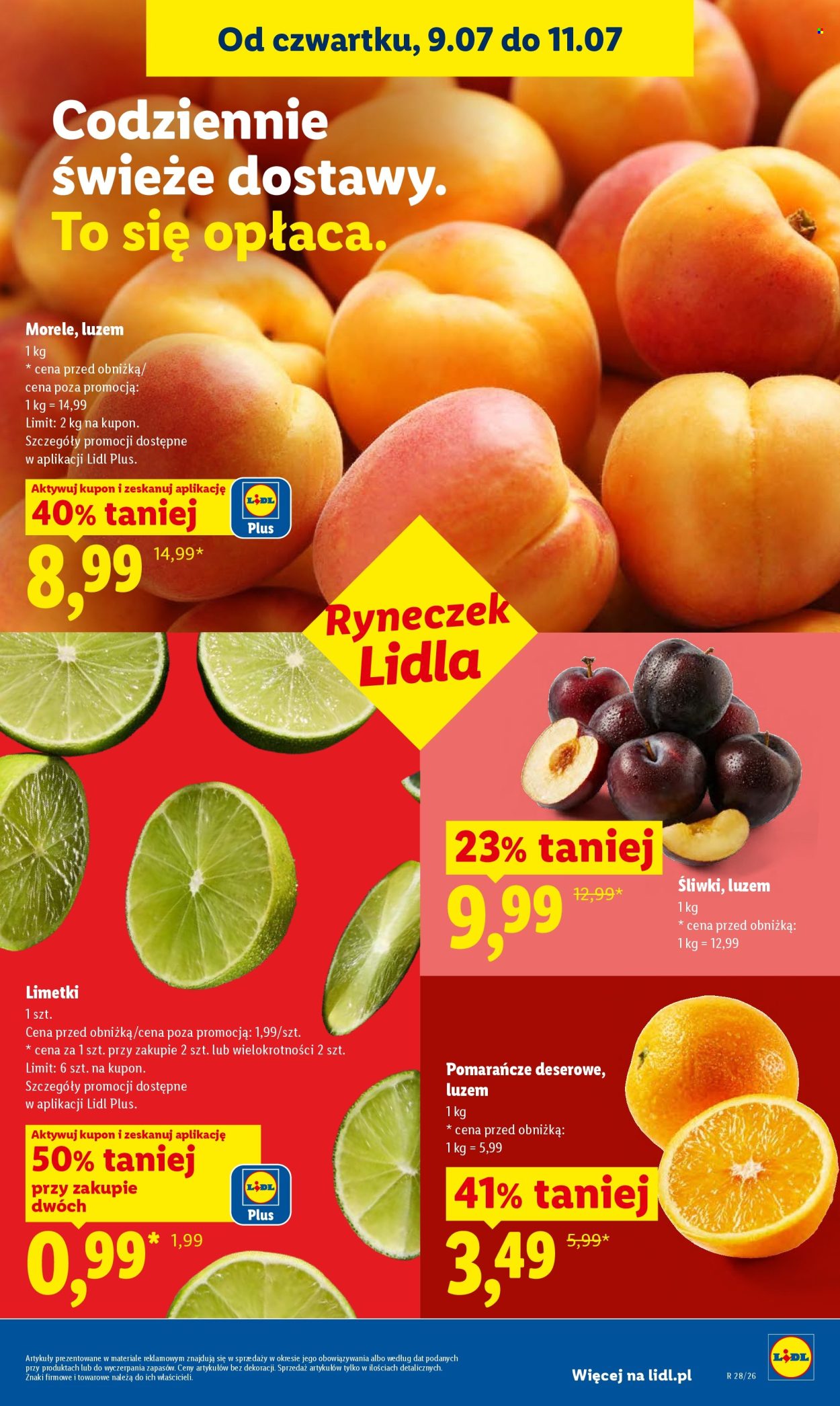 Leták Lidl - 9.7.2026 - 11.7.2026. Strana 45