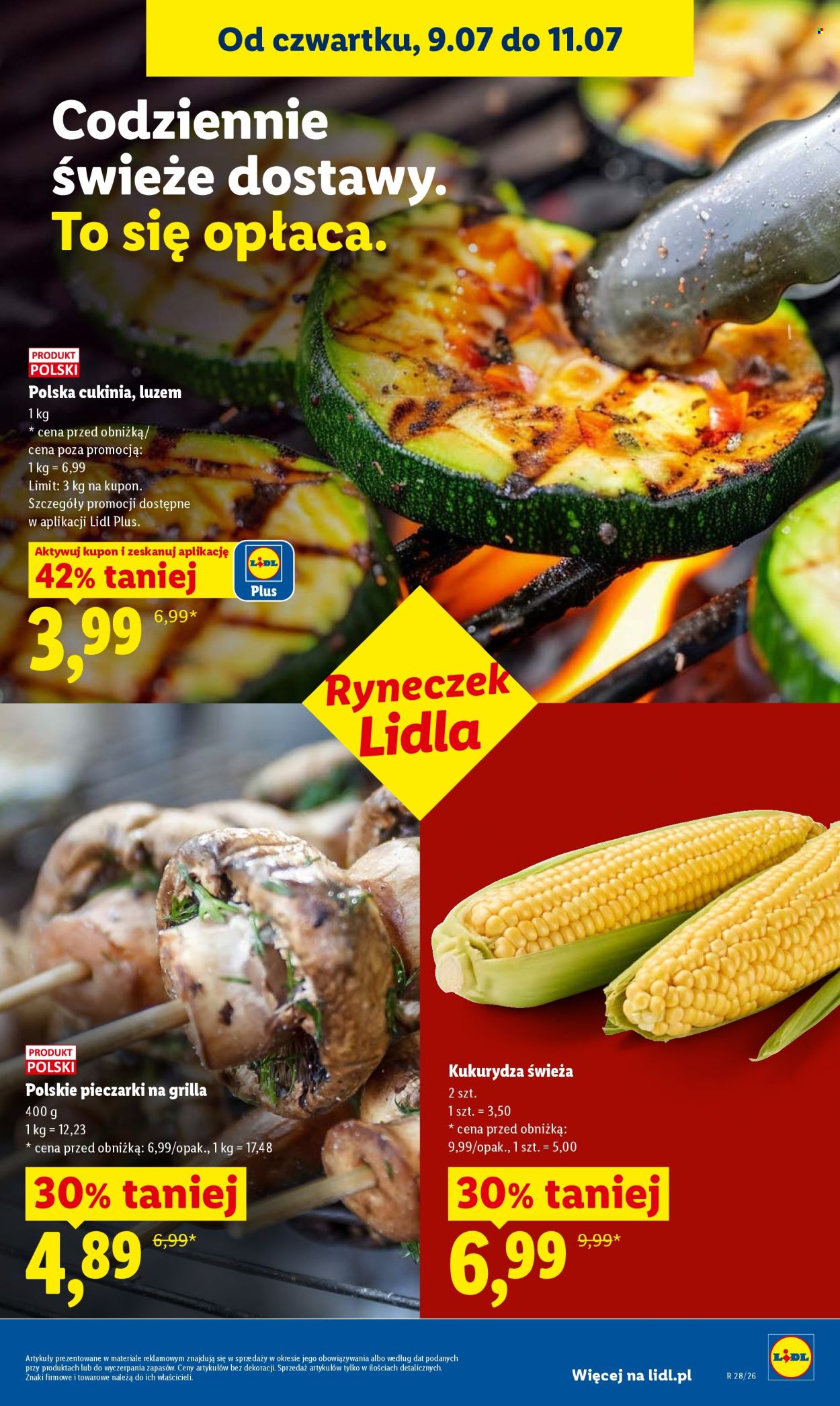 Leták Lidl - 9.7.2026 - 11.7.2026. Strana 49