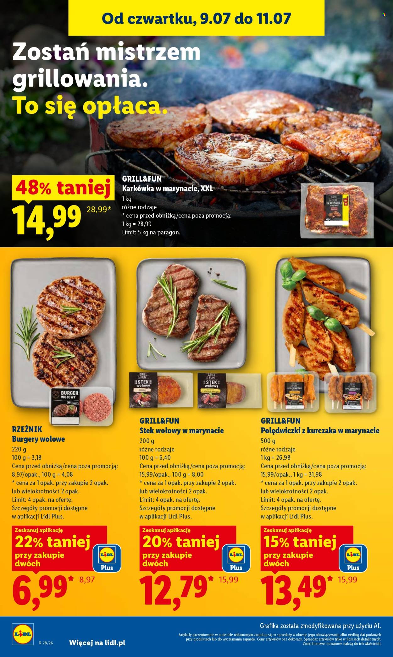 Leták Lidl - 9.7.2026 - 11.7.2026. Strana 50