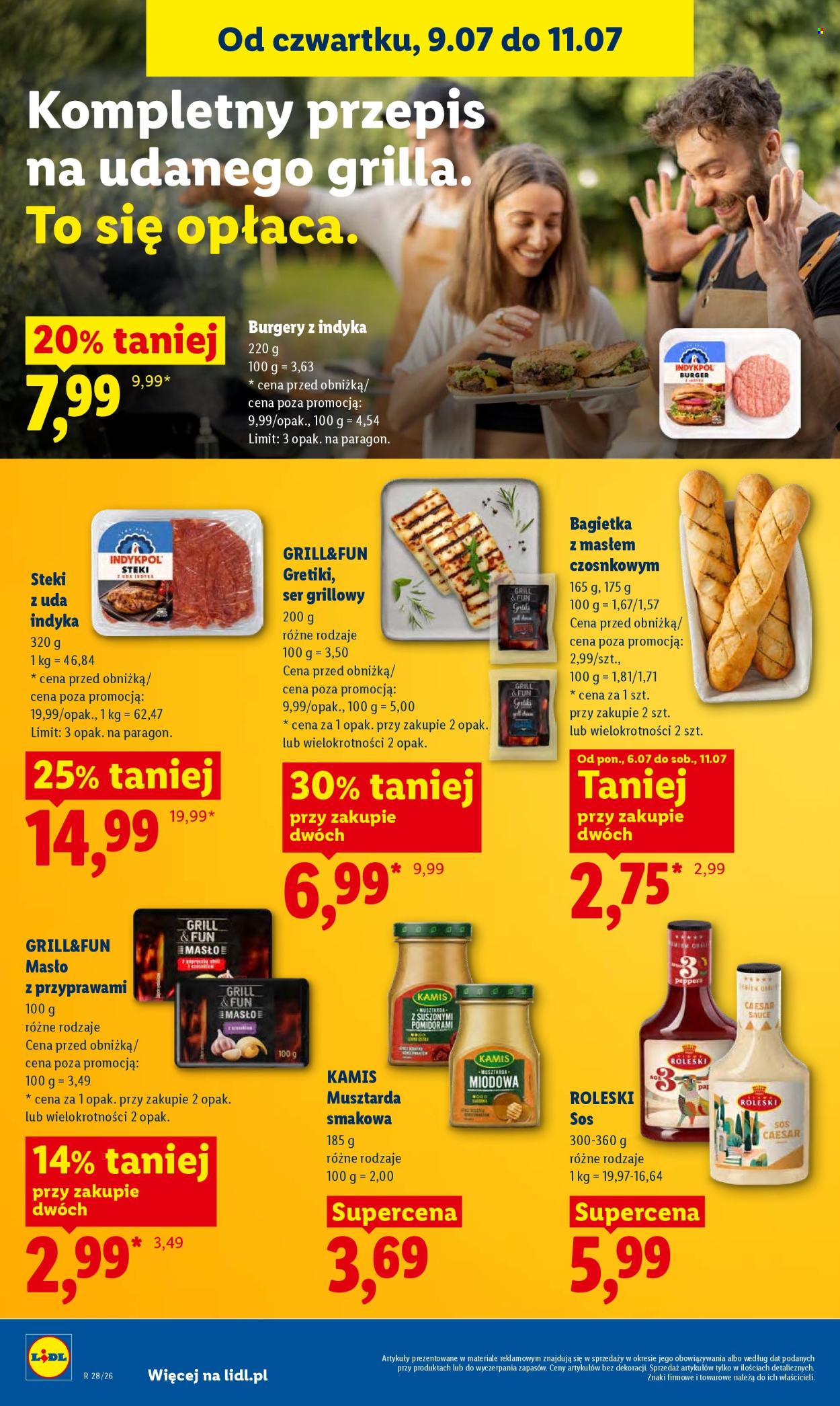 Leták Lidl - 9.7.2026 - 11.7.2026. Strana 52