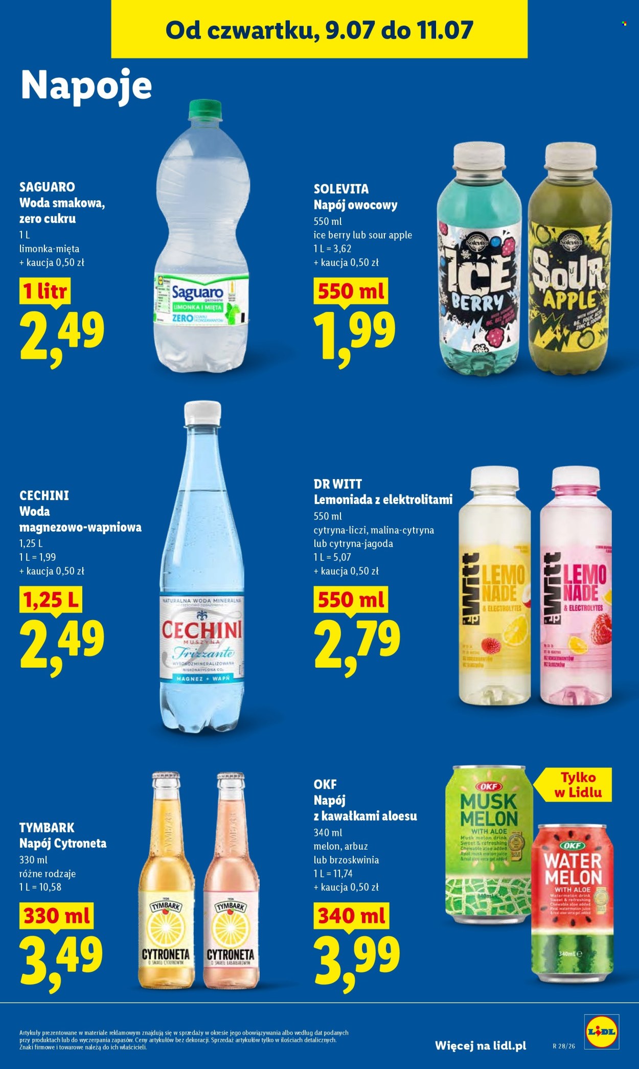 Leták Lidl - 9.7.2026 - 11.7.2026. Strana 71
