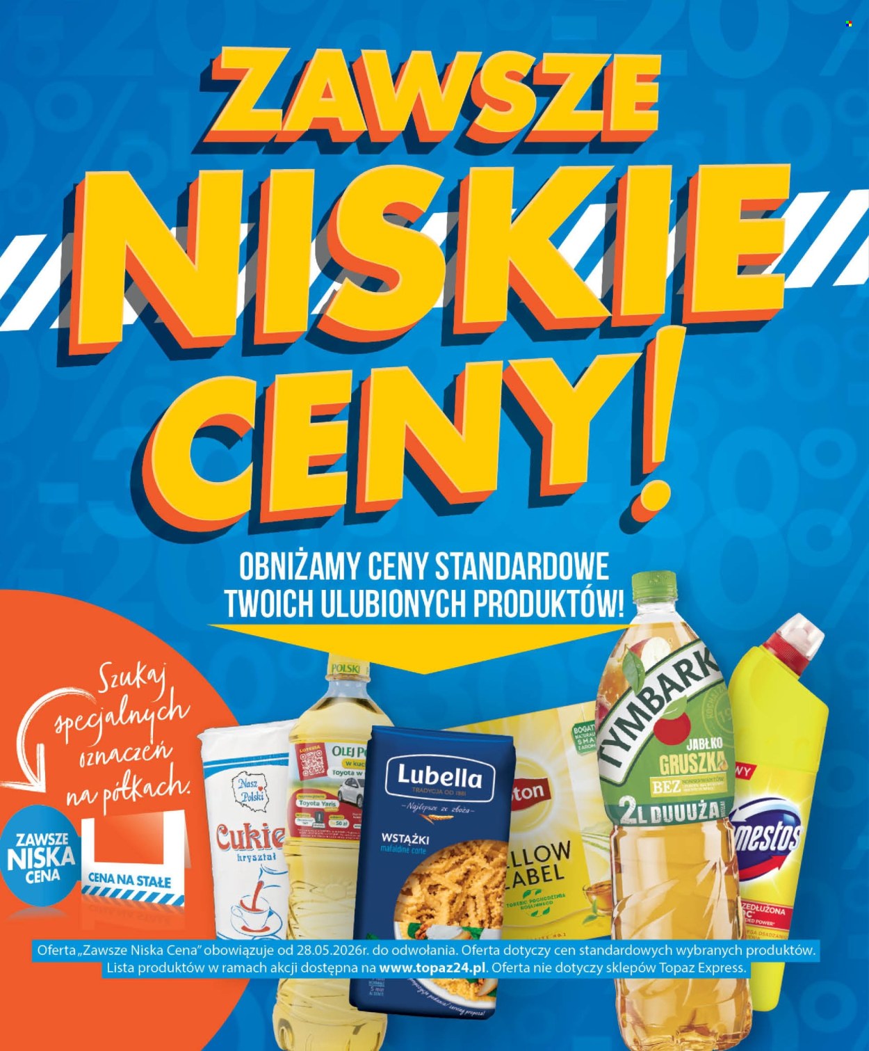 Leták Topaz. Strana 1