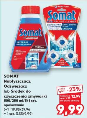 SOMAT Nabłyszczacz, Odświeżacz lub Środek do czyszczenia zmywarki