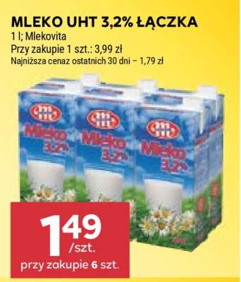 MLEKO UHT 3,2% ŁĄCZKA