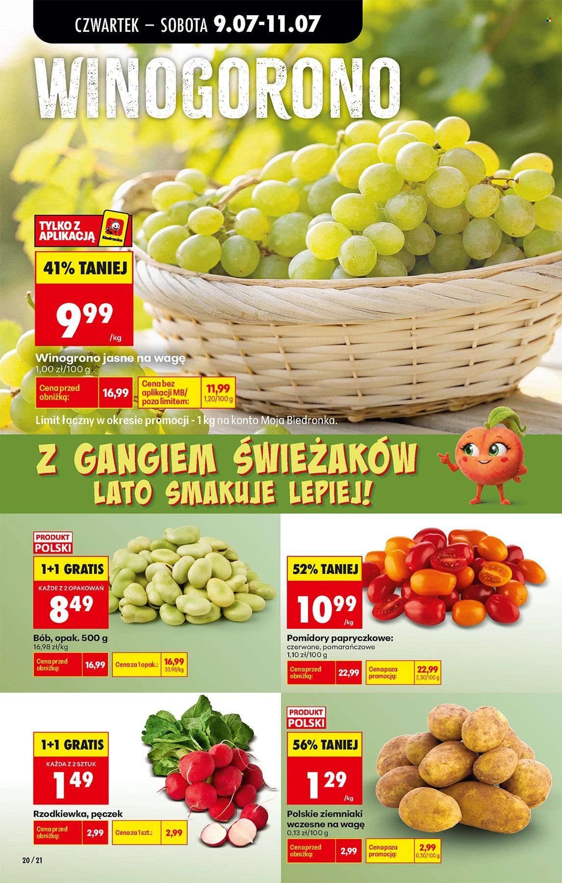 Leták Biedronka - 9.7.2026 - 15.7.2026. Strana 20