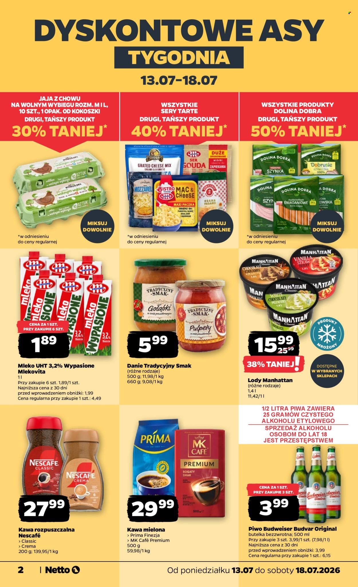 Leták Netto - 13.7.2026 - 18.7.2026. Strana 2