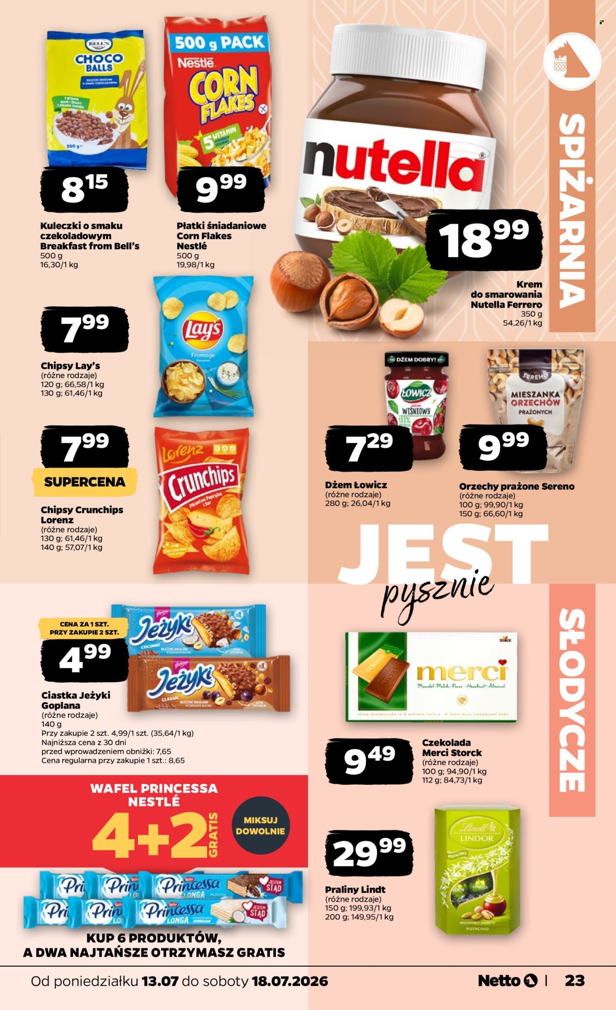 Leták Netto - 13.7.2026 - 18.7.2026. Strana 23
