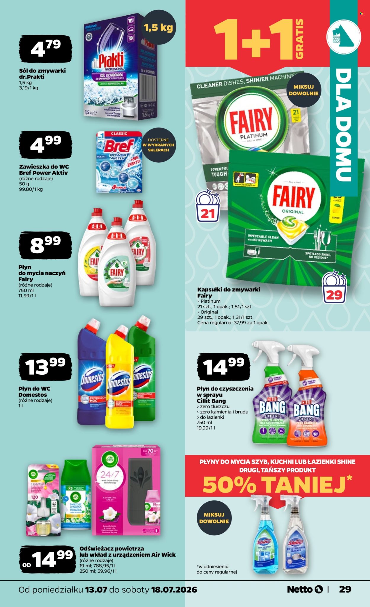 Leták Netto - 13.7.2026 - 18.7.2026. Strana 29