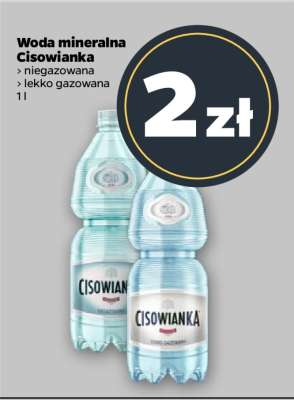 Woda mineralna CISOWIANKA