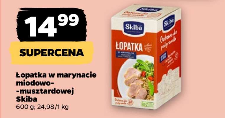 Łopatka w marynacie miodowo-musztardowej Skiba