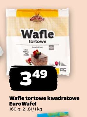 Wafle tortowe kwadratowe EuroWafel