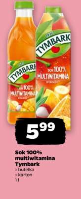 Sok 100% multiwitamina Tymbark