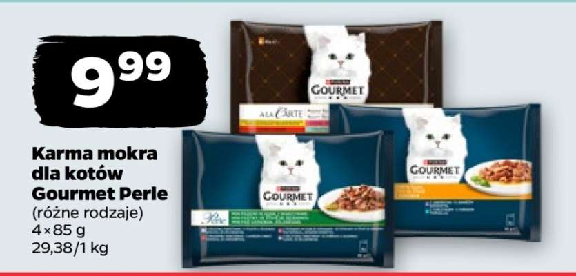 Karma mokra dla kotów Gourmet Perle