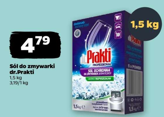 Sól do zmywarki dr.Prakti