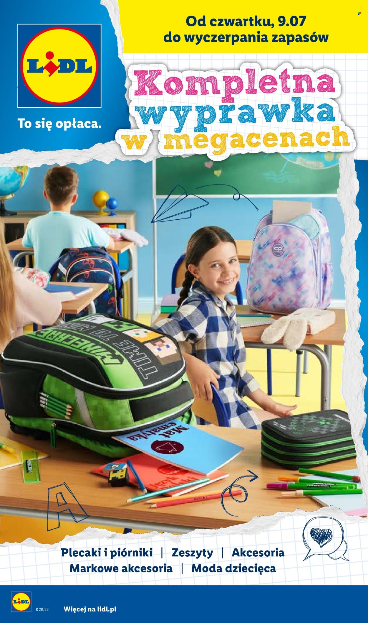 Leták Lidl. Strana 1