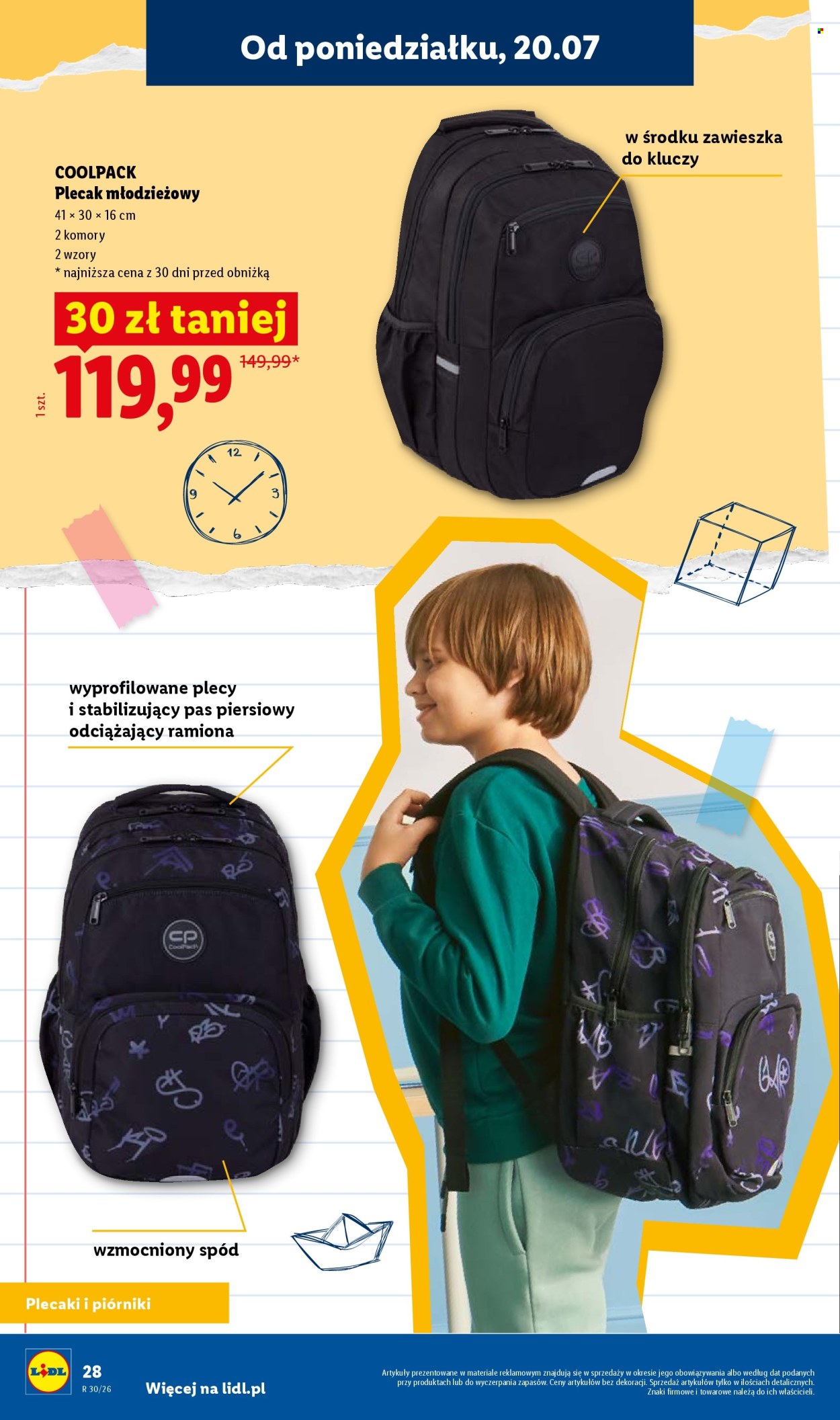 Leták Lidl. Strana 28