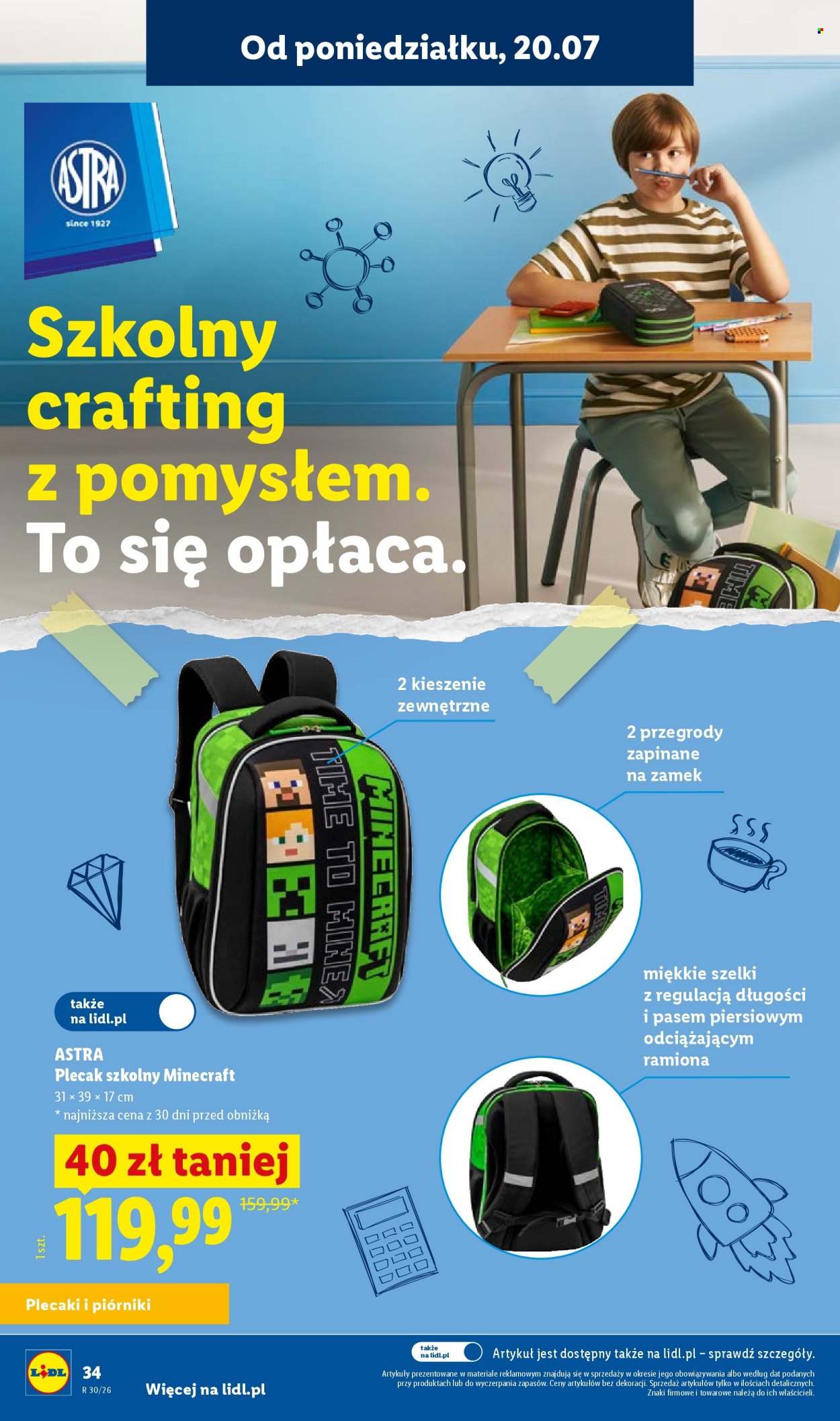 Leták Lidl. Strana 34