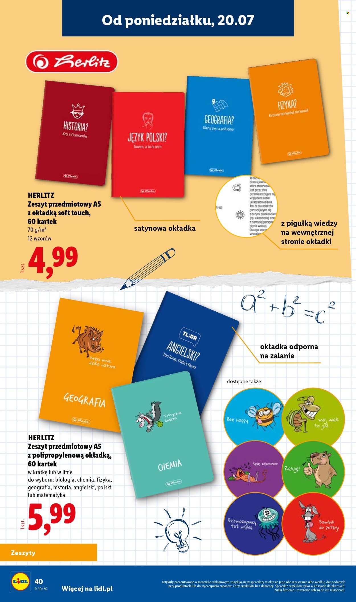 Leták Lidl. Strana 40