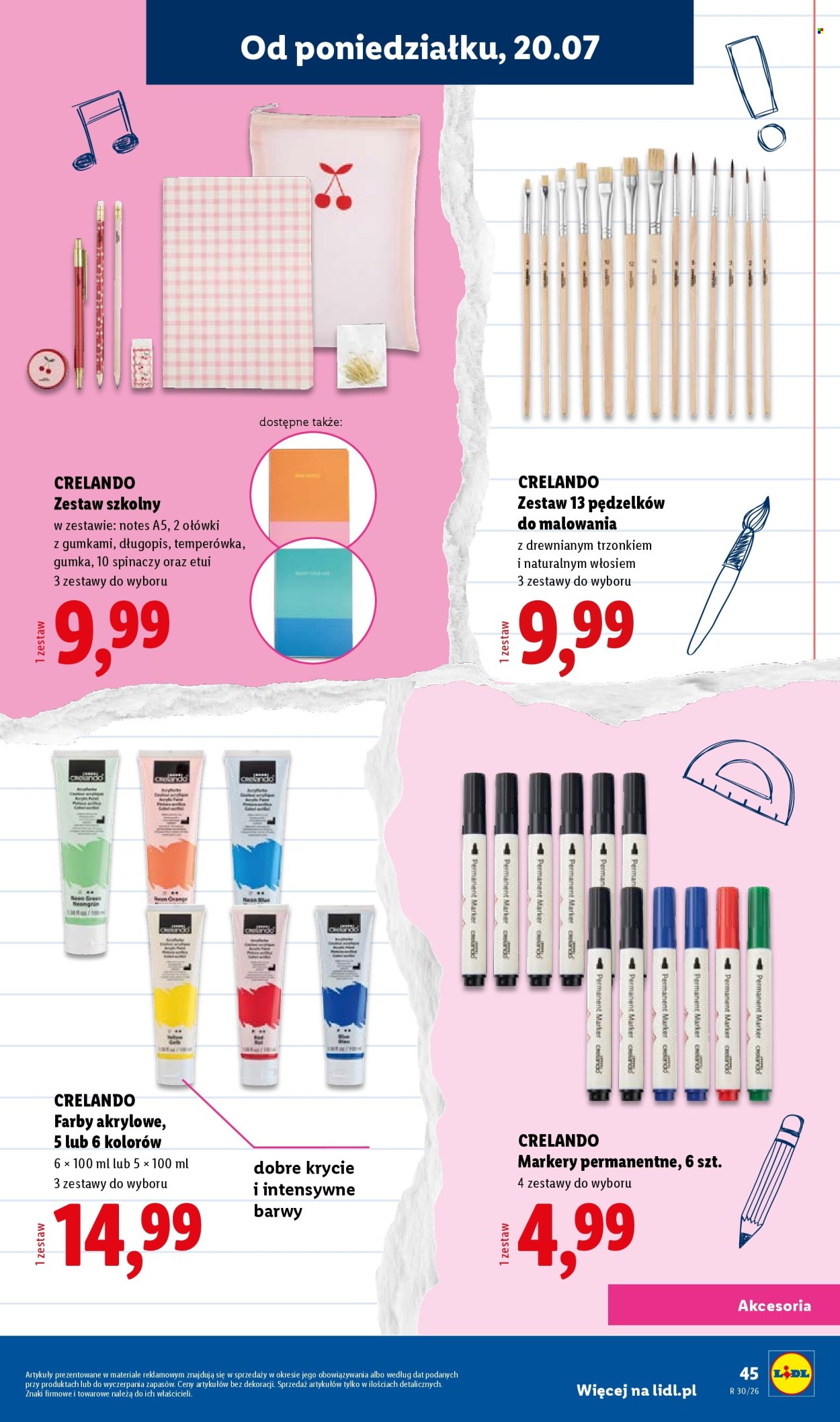 Leták Lidl. Strana 45