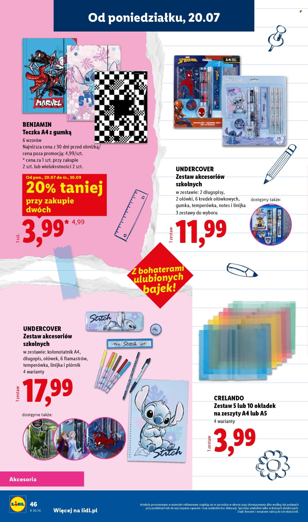 Leták Lidl. Strana 46