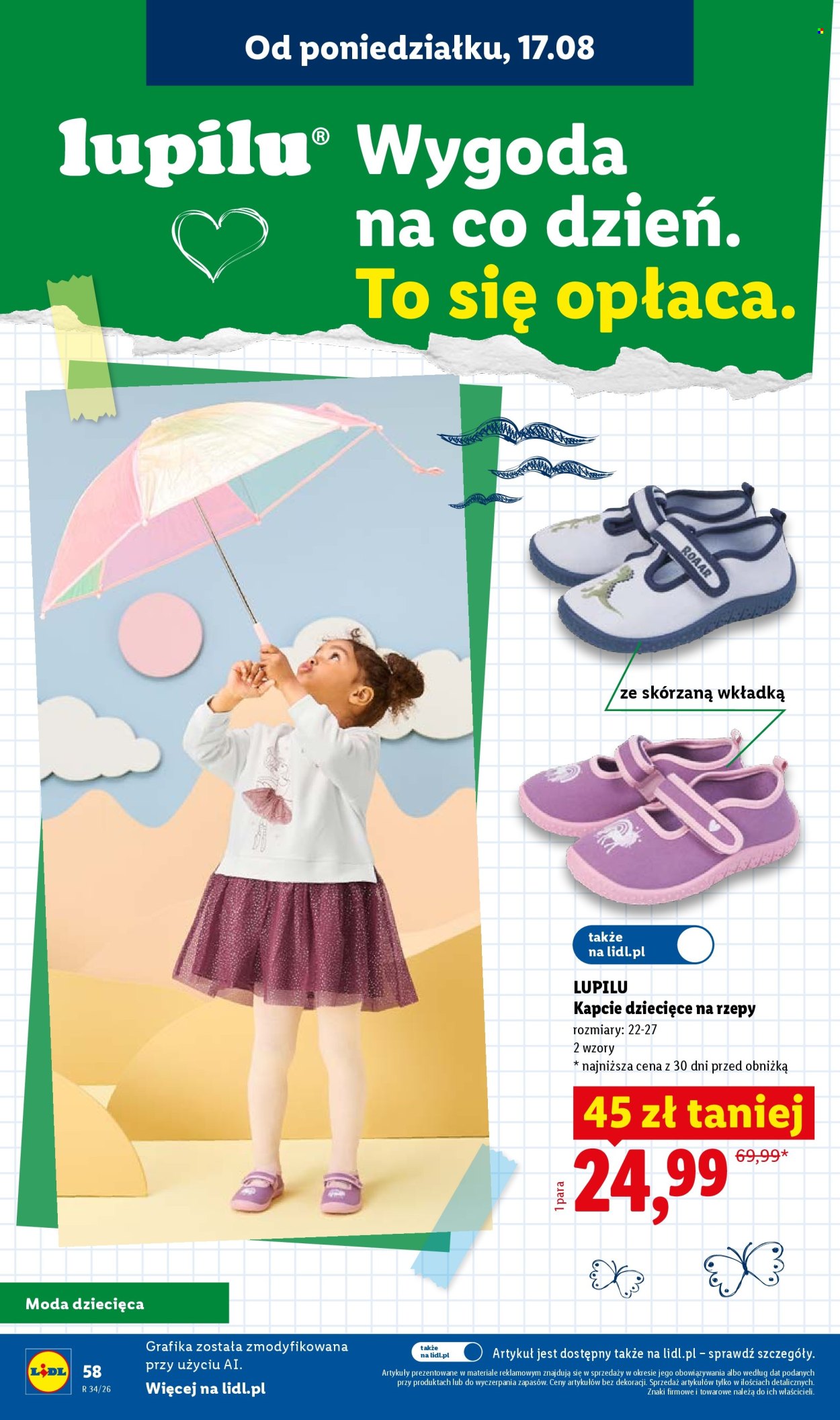 Leták Lidl. Strana 58