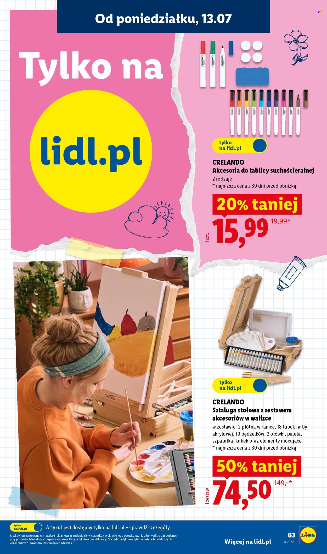 Leták Lidl. Strana 63