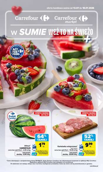 Gazetka Carrefour - 13.07.2026 - 18.07.2026.